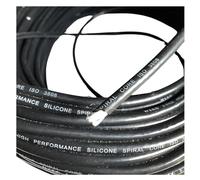 ACC Parts HT Câble d'allumage - 2 mètres, 7 mm en spirale de fil, silicone durable, suppression supérieure des étincelles, câble d'allumage universel de rechange pour voitures classiques et modernes