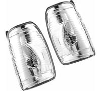 ACC Parts Paire de clignotants de rétroviseur compatibles avec Ford Transit 2013-2019, gauche et droite, OEM 1847387 1847389, Transit Custom MK8, répétiteur latéral