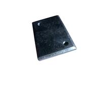 ACC Parts Plaque captive pour gâche de porte - Compatible avec MG MGB GT, Roadster, Midget, MGC & Austin-Healey Sprite - NOS 1964-1980 - OEM AHH8589 - Support de fixation classique à loquet