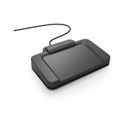 ACC2310 Pédale de commande, USB Interrupteur à pied design 3 Pédale, Plug et Play, sans logiciel, anthracite
