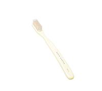 Acca Kappa Brosse à dents Vintage – poils medium en nylon – Blanc