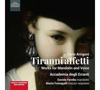 Accademia Degli Erranti - Tiranni Affetti [Compact Discs]