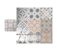 Accale De Carreaux Marocains pour Décoration Cuisine Vintages Escaliers Autocollants Étanche Écorchés Pelures Et Carreaux Bâton pour La Salle Bain Vintage Escalier