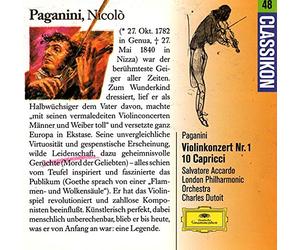 Accardo - Paganini;Violin Concerto