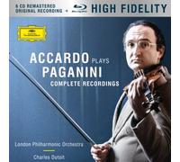 Accardo plays Paganini Complete Recordings Coffret Inclus Blu-ray Audio Edition limitée CD