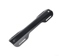 Accarugty Adaptateur de réservoir simple en alliage d'aluminium, pour plaque arrière technique de plongée sous-marine, support STA avec fentes de sangle d'entrejambe, équipement de plongée léger et