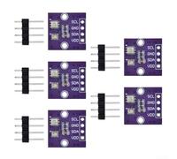 Accarugty Aht20 + Module de capteur de température d'humidité et de pression barométrique, interface I2C 2,0-5 V DC, compact 1,5 x 1,5 mm pour la surveillance de l'environnement, lot de 5 (violet)
