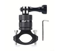 Accarugty Alusmallum Collier de guidon en alliage - Rotation à 360° - Pour moto HB - Support de téléphone pour appareil photo DJI - Support de tube antidérapant de 15 à 35 mm pour course tout-terrain