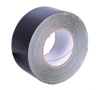 Accarugty Bande de protection des bords de raquette de tennis - Bande adhésive durable de 4,9 m - Rouleau de bordure pour cadre de raquette de pickleball - Noir et blanc