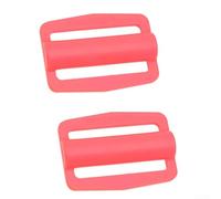 Accarugty Boucle de sangle de plongée sous-marine, attache de ceinture de poids de 52 mm, clip de ceinture de plongée à dégagement rapide, accessoires d'équipement de plongée avec tuba (rose)