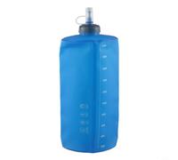 Accarugty Bouteille d'eau pliable, gourde souple en TPU, récipient d'eau tout-terrain, léger, sac d'hydratation pour randonnée, stockage de l'eau de camping, bouteille de course portable (2 000 ml)