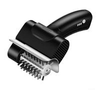 Accarugty Brosse de nettoyage électrique rechargeable avec tête de rouleau en acier inoxydable USB-C alimentée par USB-C pour éliminer la graisse de la grille de barbecue, outil de nettoyage de