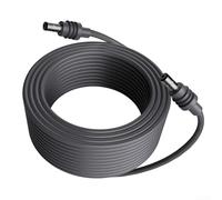 Accarugty Câble de données pour Starlink pour mini câble extérieur DC mâle vers mâle, remplacement de haute qualité 18 AWG avec boîtier en ABS et design résistant aux intempéries (5 mètres)