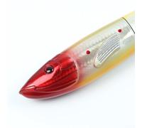 Accarugty Canne à pêche en carbone et moulinet pour combiné, canne télescopique de 1,6 m avec design en forme de poisson, portable, longueur réglable de 31 à 160 cm, poids léger de 165 g (rouge)
