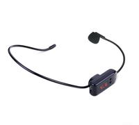 Accarugty Casque FM sans fil avec microphone pour l'enseignement, le guide touristique et les systèmes d'adresses publiques - Réduction du bruit, transmission sans perte, compatibilité avec