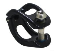 Accarugty Collier de serrage en métal de type H, pour leviers de vitesses et leviers de frein SRAM X, adaptateur de positionnement réglable, pour télécommande RockShox XLoc, design peu encombrant