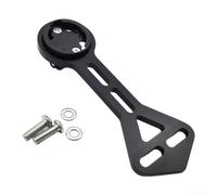 Accarugty Cycly Support d'ordinateur pour Garmin Wahoo Bryton | Support de guidon en alliage pour vélo Aero Bike Computer Mount pour guidon de route intégré