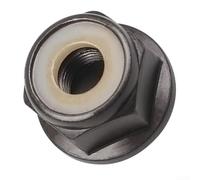 Accarugty Écrou de collier de rechange pour outil de jardin gauche M10 x 1,0 - Ajustement précis - 24 x 17 mm - Pour débroussailleuse compatible FS36 FS40