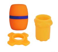 Accarugty Ensemble de housses de protection en silicone pour micros portatifs sans fil - Kit complet avec manchon arrière, anneau antidérapant et éponge, ajusté, résistant aux rayures et réduction du