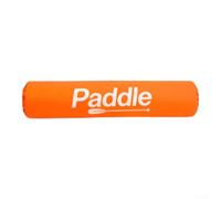 Accarugty Flotteur de pagaie pour kayak, housse de bouée imperméable 420D anti-évier avec manchette élastique, aide de sécurité haute visibilité pour canoë et rafting (orange fluo)