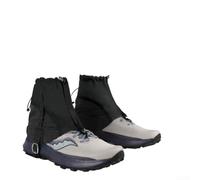 Accarugty Guêtres basses imperméables, nylon silicone 20D, couvre-cheville légers et antidérapants pour la randonnée, la course à pied, le cyclisme, les aventures en plein air (noir jade)