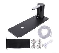 Accarugty IGT- Adaptateur de plaque de poêle, insert de camping en acier au carbone, support de distributeur d'eau portable, base de bidon de gaz extérieur, table de randonnée, unité de cuisson