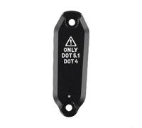 Accarugty Kit de bouchon de réservoir de levier de frein en alliage d'aluminium pour Sram Guide R/Re/Rsc et Db5, couvercle de liquide de rechange noir pour composants de vélo de montagne et de route