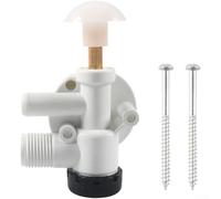 Accarugty Kit de valve d'eau de toilette, pour réparation de joint de toilettes Dometic RV Marine - Pièces de rechange pour modèles 710 1006 906 1048 709 1548 606 647 648 847 506 100 (A)