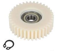 Accarugty Kit d'engrenage pour scooter électrique, 35T 36T à haute charge en nylon et métal, assemblage d'embrayage à roulement 608 pour une transmission de puissance robuste et un fonctionnement