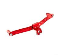 Accarugty Levier de changement de vitesse en alliage d'aluminium double sens pour moto tout-terrain, équitation tout-terrain, compatibilité disponible en plusieurs (rouge)