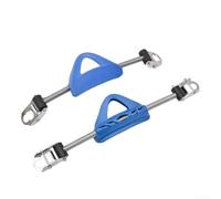 Accarugty Lot de 2 sangles d'aileron de plongée professionnelles souples avec clips en acier inoxydable 304, pièces de rechange haute ténacité et résistantes à l'eau de mer, pour palmes de plongée