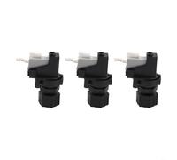 Accarugty Lot de 3 pressostat pneumatique, bouton poussoir marche/arrêt pour élimination des ordures, pompe spa, outil à jet, bouton en plastique 16 A 250 V, accessoire de rechange facile à installer