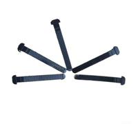 Accarugty Lot de 5 sangles de rechange pour patins à roues alignées, kit de réparation avec vis de serrage, écrous, bande énergétique pour chaussures de skate en polypropylène, type T et rond (T - 120