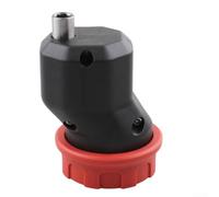 Accarugty Mandrin de conversion de perceuse électrique à dégagement rapide de 6,35 mm, adaptateur de tige hexagonale pour perceuses filaires et sans fil, construction compacte en plastique métallique