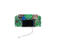 Accarugty Module de charge rapide 22,5 W avec écran numérique TFT, carte mère Pd Qc Power pour projets de batterie à faire soi-même, prise en charge multi-protocoles, protection contre les surcharges