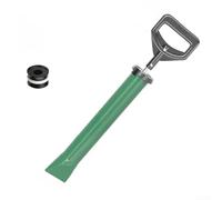 Accarugty Outil de jointoiement manuel en acier inoxydable pour injecteur de ciment avec ABS H ≤ pour porte et mur - Kit de réparation d'étanchéité - Vert (B)