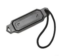 Accarugty Outil de lanière à accès rapide pour sac à dos, en PVC robuste pour tirette avec poignée antidérapante, pour la randonnée, le camping, poignée de libération en une seconde (noir)