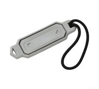 Accarugty Outil de lanière à accès rapide pour sac à dos, en PVC robuste pour tirette avec poignée antidérapante, pour la randonnée, le camping, poignée de libération en une seconde (gris)