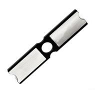 Accarugty Outil d'entretien 2 en 1 en alliage d'aluminium pour queue de billard avec balance de carrossage et d'avion, dispositif de meulage compact pour piscine