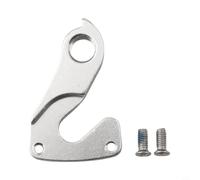 Accarugty Patte de dérailleur arrière en alliage d'aluminium pour vélo | Winora, pour Haibike, XLC, Zap, Flitzer, Talparo, pour vélos Domingo - Pièce de rechange argentée pour levier de vitesse de