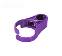 Accarugty Porte-gobelet de vélo avec support à dégagement rapide, pour tube de 32 à 35 mm, support antidérapant en PC, pour tête de vélo pliable ou tube de selle, accessoire de cyclisme stable (violet