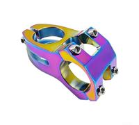 Accarugty Potence pour vtt Aluminium 6061-T6 Structure Creuse Potence pour | Alliage aluminium 6061-T6, anodisation colorée, anti-corrosion, usage extérieur longue durée, or bleu