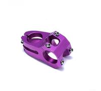 Accarugty Potence pour vtt Aluminium 6061-T6 Structure Creuse Potence pour | Alliage aluminium 6061-T6, anodisation colorée, anti-corrosion, usage extérieur longue durée, or bleu