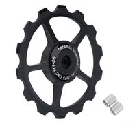Accarugty Poulie de roue de dérailleur arrière en alliage d'aluminium pour vélo avec roulements en céramique, 10T - 17T compatible avec Campagnolo (14T)