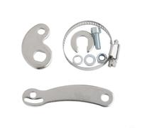 Accarugty Pour bras de couple pour Bafang Mxus Hub Moteur E-Bike, métal | Collier de serrage sécurisé pour un transfert de puissance stable, argent pour bras de couple pour moteur de moyeu
