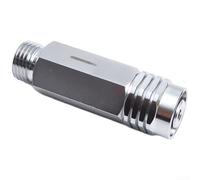 Accarugty Régulateur de pression basse et moyenne pour plongée sous-marine, raccord unidirectionnel, filetage 3/8-24, construction en cuivre, anti-fuite, pour équipement de plongée avec tuba, argent