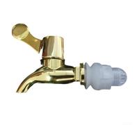 Accarugty Robinet de bouteille de vin en plastique, robinet distributeur de filetage de 12 mm pour réservoir d'eau et bocal, valve de commutation durable pour équipement de bar, facile à installer