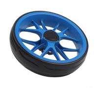 Accarugty Roue de rechange pour chariot de golf, roue de golf en mousse EVA, roue solide pour buggy de golf, essieu de 10 mm, pneu de chariot de golf non marquant, pneu de chariot de 25,4 cm (bleu)