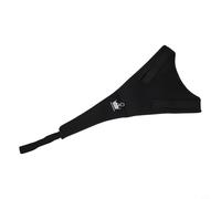 Accarugty Sangle d'absorption de transpiration pour vélo d'intérieur - Oxford et tissu de plongée - Filet de sudation monté sur guidon avec support de téléphone (jusqu'à 14 cm) (rouge)