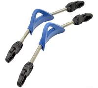 Accarugty Sangles à ressort en acier inoxydable 304 pour palmes de plongée, sangles de talon robustes avec poignée en EPDM souple, accessoires de rechange antidérapants pour aileron de plongée (S